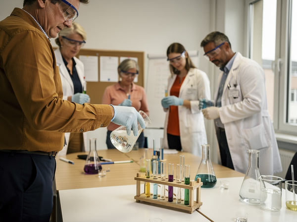 Bild zu Zertifikatskurs Chemie SI - Qualifikationserweiterung, KI-generiertes Bild