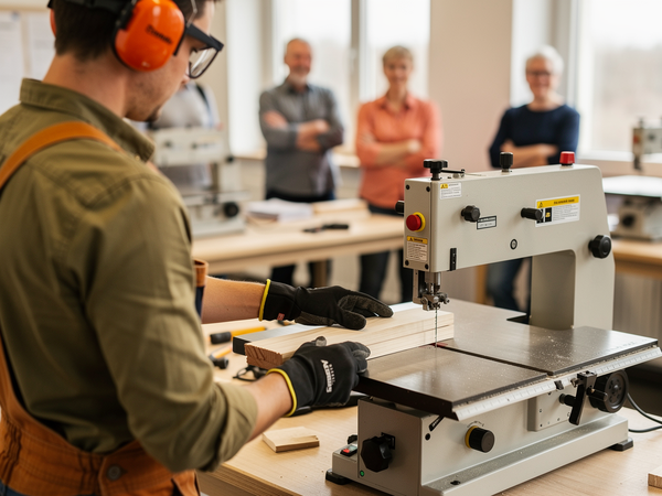Bild zu Maschinenkurs - Sicherheitsgerechter Umgang mit Werkzeugen, Maschinen und Werkstoffen im Technikunterricht gemäß RISU-NRW I - 4.3, KI-generiertes Bild