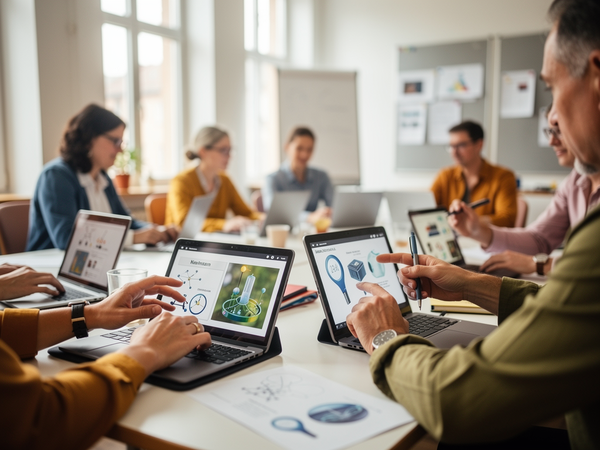 Bild zu Digitalität - Ideen zur Gestaltung eines modernen NW- Unterrichts, KI-generiertes Bild