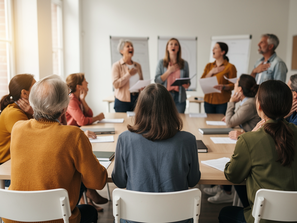 Bild zu Sing mal wieder! - Kompetenzorientierte Liedvermittlung im Musikunterricht der Grundschule, KI-generiertes Bild