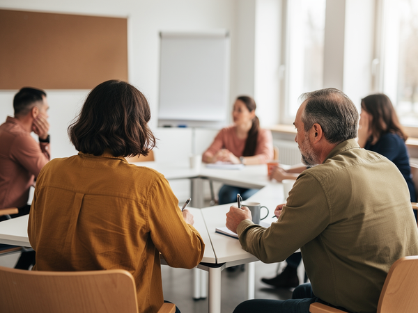 Bild zu Modul 5: Beziehungen und Kommunikation in Schule der Vielfalt, Wertschätzung leben, Vielfalt nutzen, Gemeinschaft bilden, KI-generiertes Bild