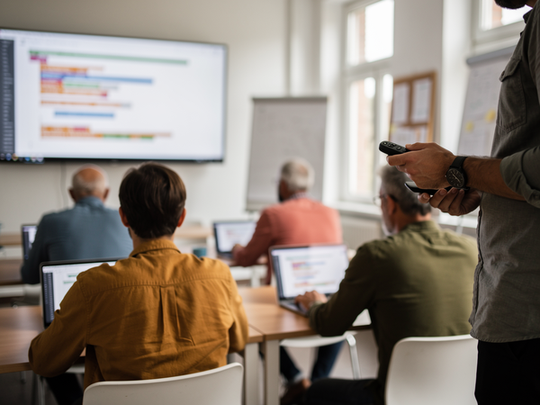 Bild zu Aufbaukurs zur SPS-Programmierung mit SIMATIC S7
und TIA Portal, KI-generiertes Bild