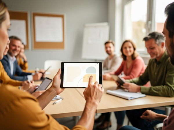 Bild zu eTeaching Starter - Einstieg in den Unterricht mit Tablets, KI-generiertes Bild