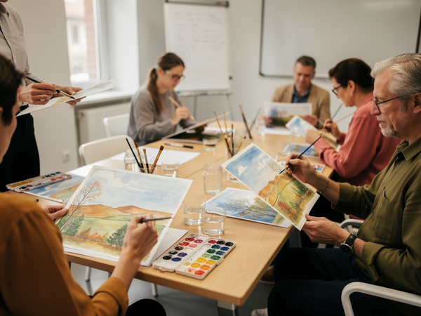 Bild zu "KUNST - Ist das schön?"
Kunst in der Primarstufe kompetenzorientiert unterrichten (Grundschule), KI-generiertes Bild