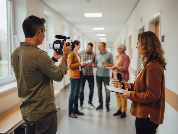 Bild zu Dokumentarisches Filmen, KI-generiertes Bild