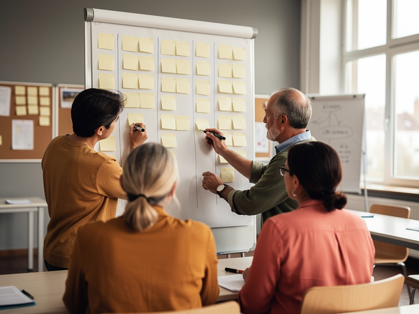 Bild zu Agilität im Schulalltag (Workshop), KI-generiertes Bild