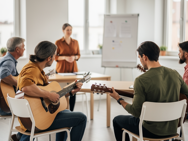 Bild zu Zertifikatskurs Musik (Sekundarstufe I), KI-generiertes Bild