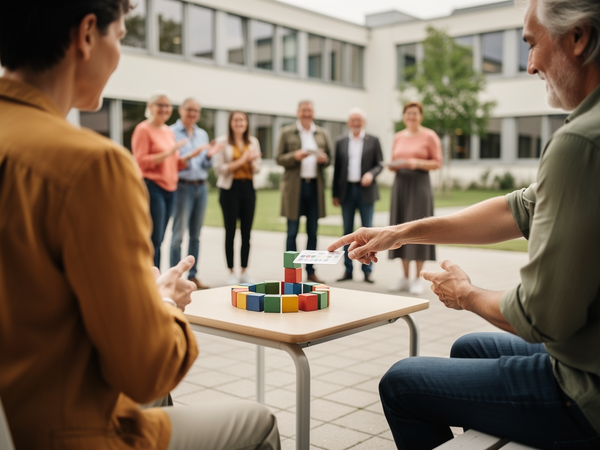 Bild zu Gemeinsam statt Einsam – Kooperative Spiele für Alle, KI-generiertes Bild