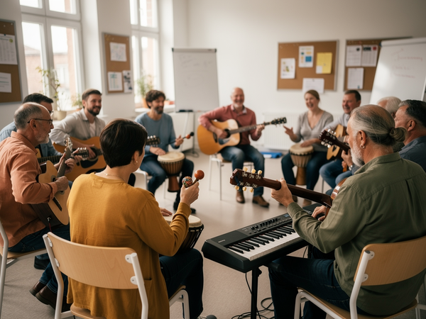Bild zu Zertifikatskurs im Fach Musik - Primarstufe, KI-generiertes Bild