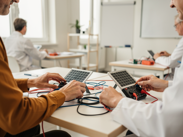 Bild zu Energie für alle - Experimente mit erneuerbaren Energien (Physik, Naturwissenschaften SI), KI-generiertes Bild