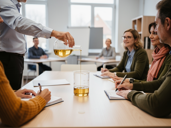 Bild zu Die Naturstoffklasse der Fette und das Webquest im Chemieunterricht der Sekundarstufe II, KI-generiertes Bild