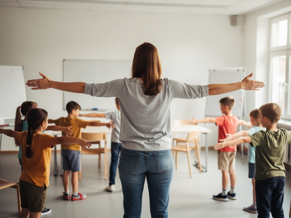 Bild zu Fit am Schulanfang, KI-generiertes Bild