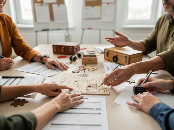 Bild zu Breakout Edu – Escape-Rooms in der Schule, KI-generiertes Bild