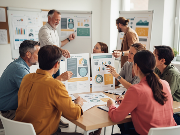 Bild zu Modul 5: Wann sind wir gut? Qualitätsentwicklung in der kulturellen Bildung, KI-generiertes Bild