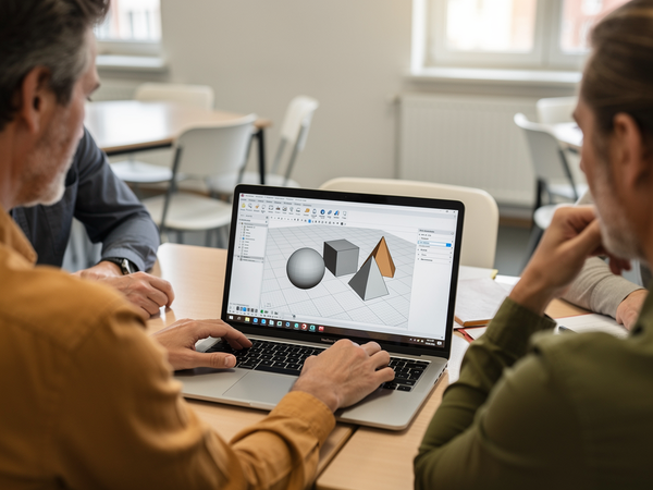 Bild zu GeoGebra in der Sekundarstufe II gekonnt nutzen – 3D Geometrie
(Werkzeuge im Mathematikunterricht – Modul II), KI-generiertes Bild