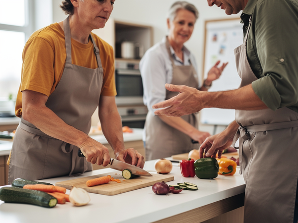 Bild zu Grundlagen des Hauswirtschaftsunterrichts für fachfremd Unterrichtende: Sicherheit, Fachpraxis und Ernährung, KI-generiertes Bild