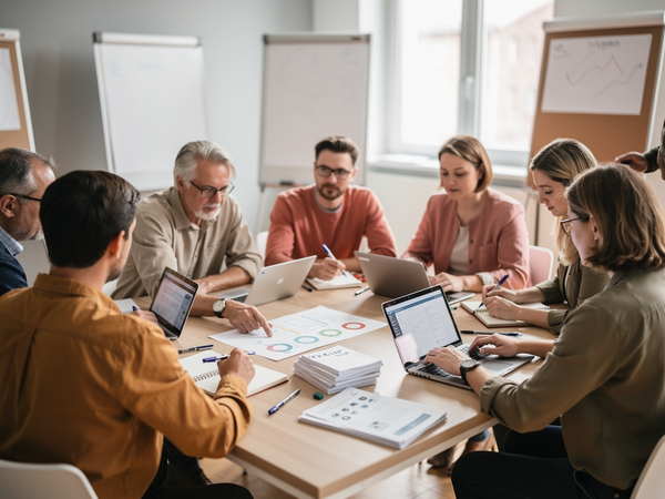 Bild zu Fortbildung für Fachkräfte im Multiprofessionellen Team (MPT) und der sozialpädagogischen Fachkräfte in der Schuleingangsphase, KI-generiertes Bild