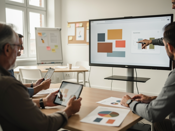 Bild zu Lehren und Lernen in der Kultur der Digitalität: Digital unterrichten in Wirtschaft und Verwaltung – Integration DSK (schulinterne Fortbildung), KI-generiertes Bild