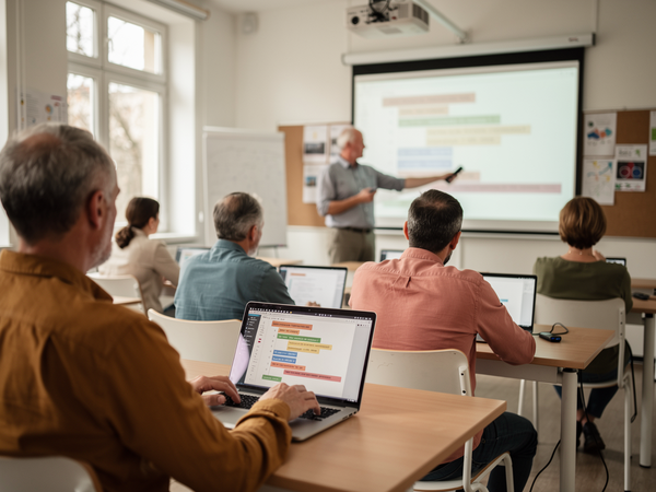 Bild zu Wirtschaftsinformatik Modul 3 - Anwendungsentwicklung mit Java und MySql im Fach Wirtschaftsinformatik, Anlage D, KI-generiertes Bild