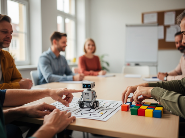 Bild zu Programmieren in der Primarstufe (ScheLf), KI-generiertes Bild