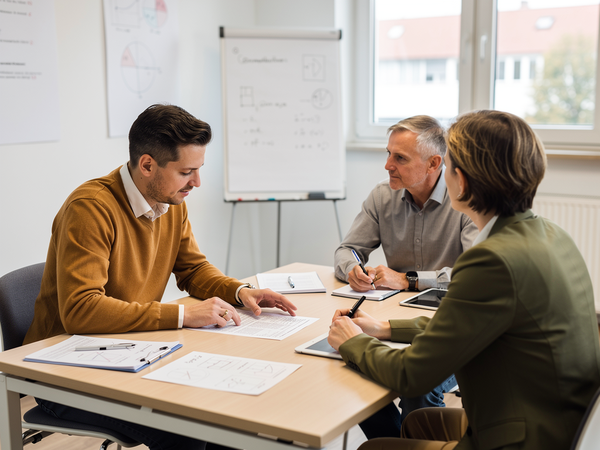 Bild zu Konzeption, Durchführung und Bewertung einer mündlichen Abiturprüfung im
Fach Physik: Ein Praxisworkshop für Lehrerkräfte der S II, KI-generiertes Bild