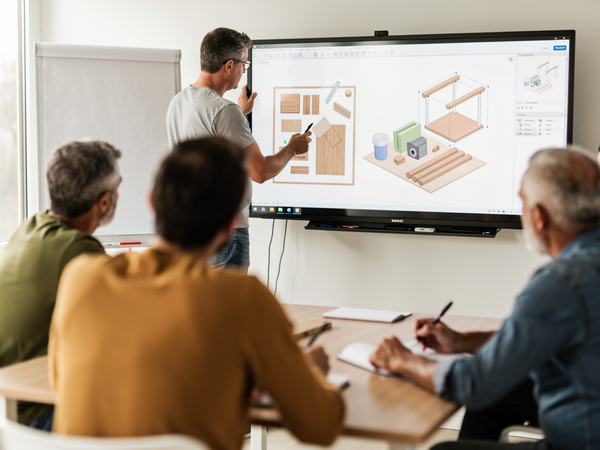 Bild zu Digitale Planung und Fertigung Tischler/Tischlerin/Holztechnik: CAD Vertiefung und Neuerungen (CAD+T), KI-generiertes Bild
