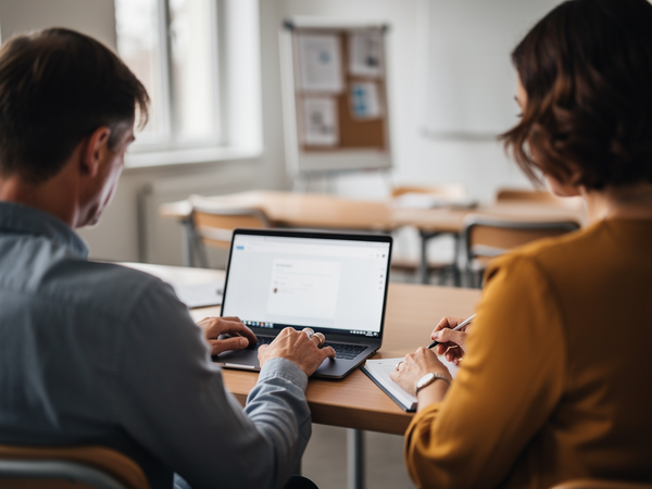 Bild zu Basis-Fortbildung Logineo LMS/Moodle (ScheLf), KI-generiertes Bild