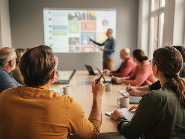 Bild zu Schulinterne Fortbildung (Schilf): Das Digitale ist politischer denn je.
Medien in demokratischer Schul- und Unterrichtsentwicklung, KI-generiertes Bild