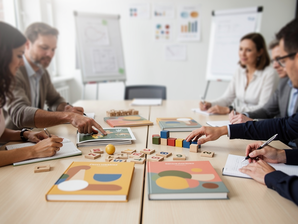 Bild zu Lernen neu verknüpft: Mit Bilderbüchern und Spielen Deutsch und Mathematik entdecken (zweiteilig), KI-generiertes Bild
