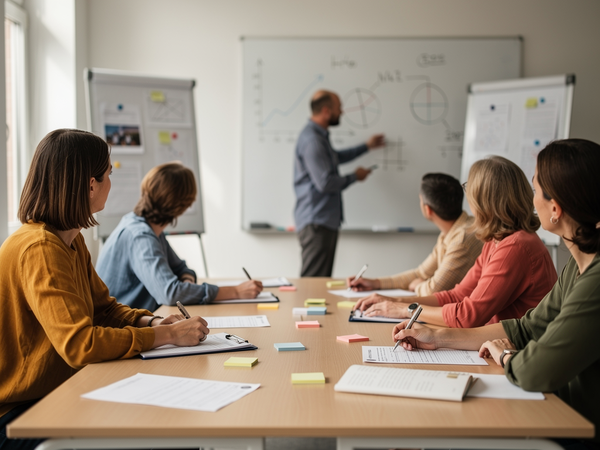 Bild zu Klassenarbeiten in Mathematik lernwirksam, transparent und kompetenzorientiert gestalten, KI-generiertes Bild